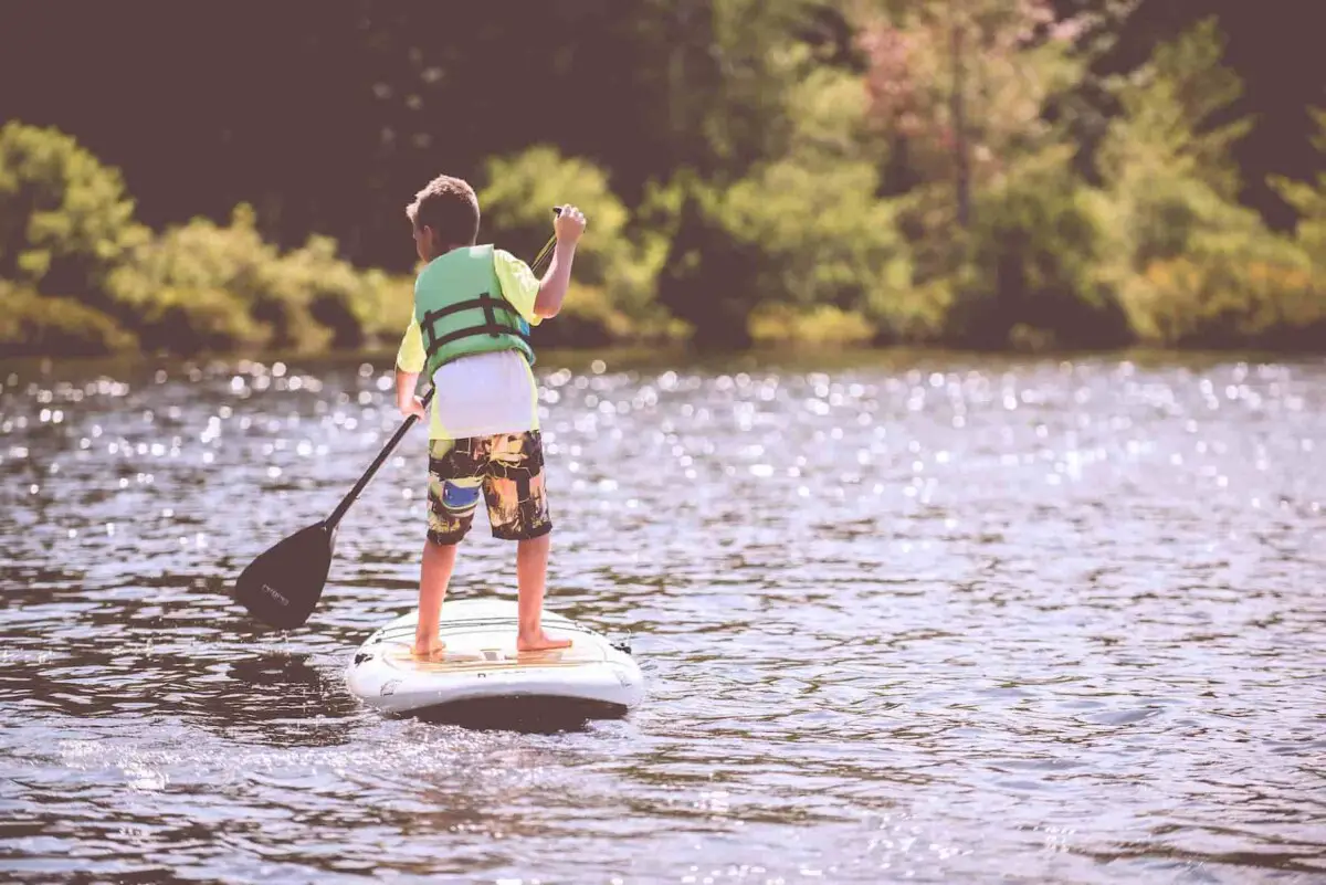 How difficult is stand up paddleboarding - kid stand up paddle boarding